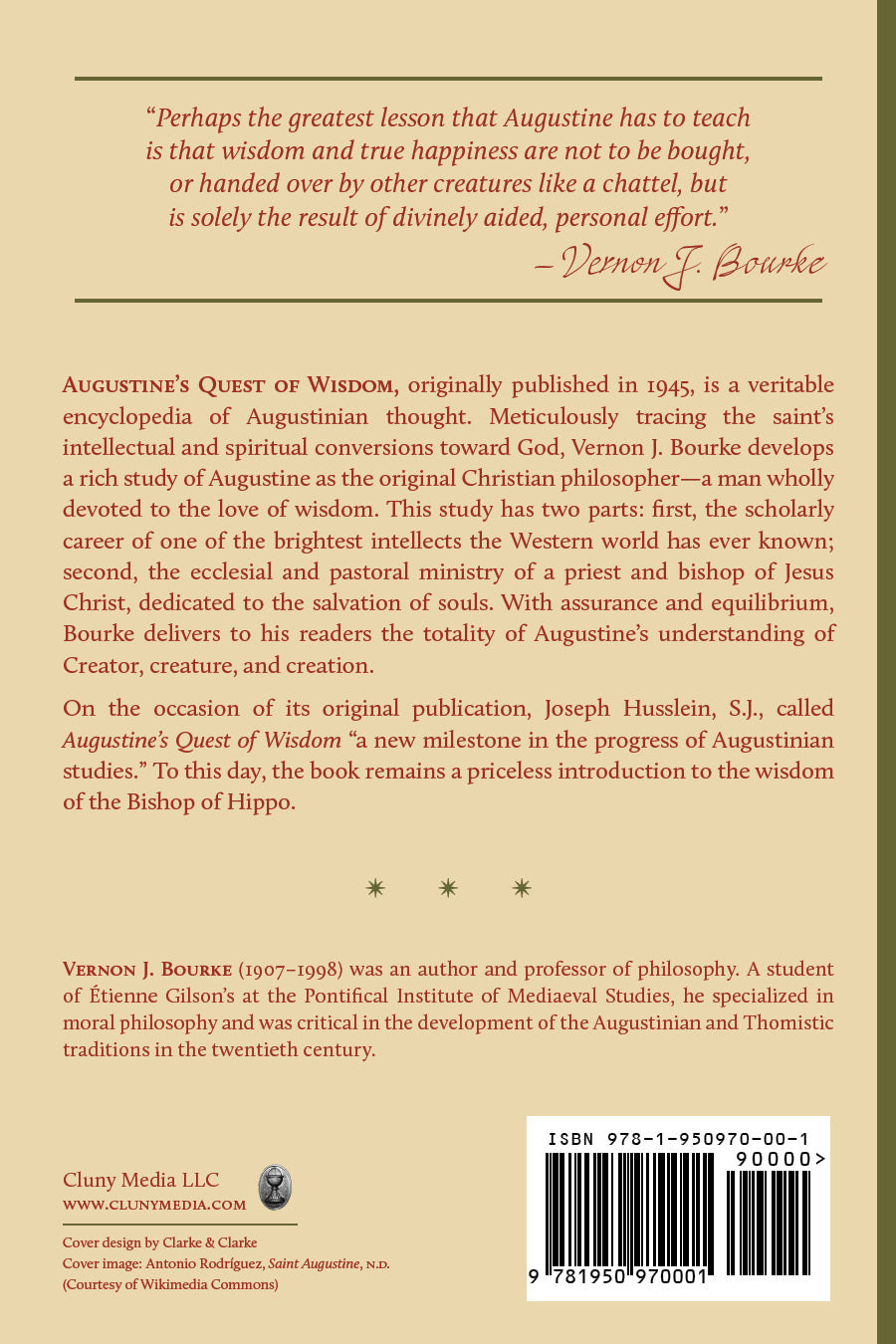 Augustine's Quest of Wisdom